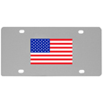 United States Flag License Plate Wall Plaque